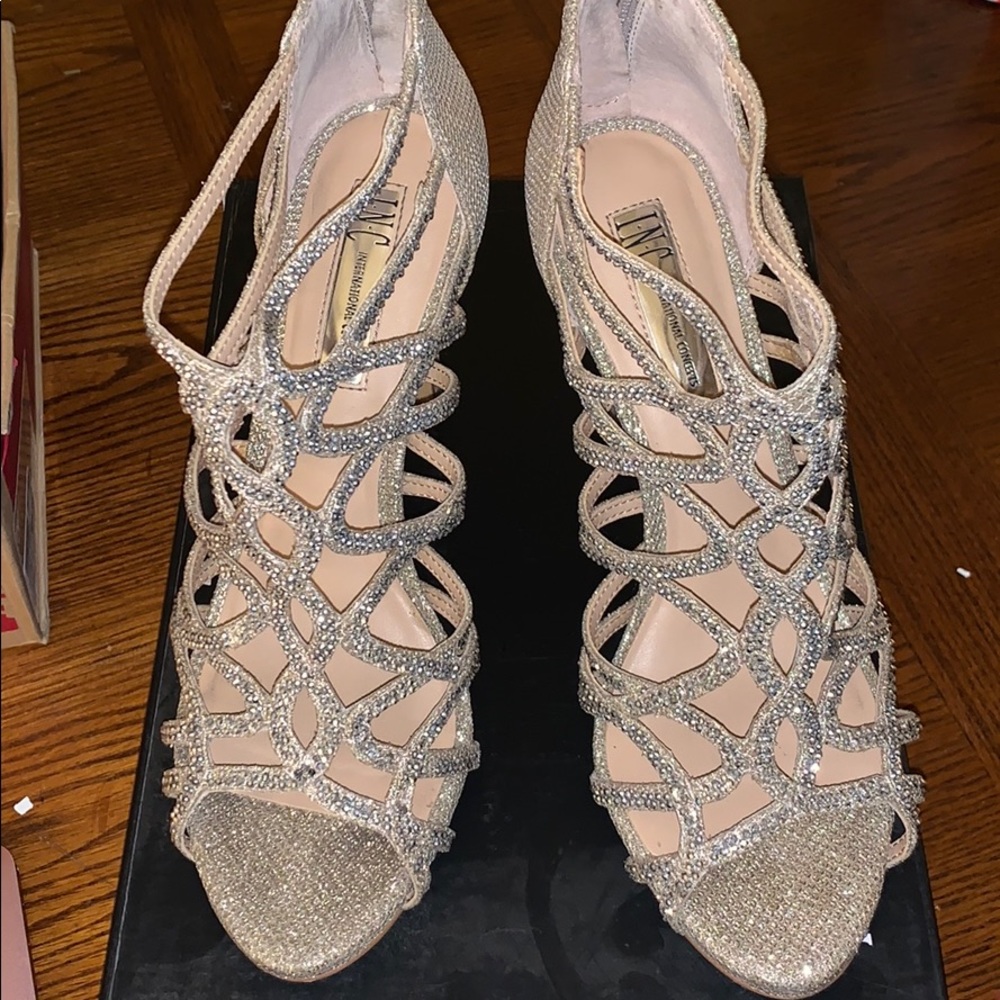 Champagne heels